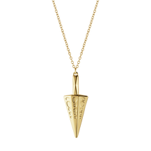 Georg Jensen Christmas Tree Decoration Cone Christmas Collectibles 2022 - Necklace - Golden